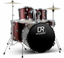 Dirty Rabbit Q900-Red - Zestaw perkusyjny
