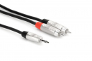 Hosa - Kabel Breakout PRO TRS 3.5mm - 2 x RCA, 3m
