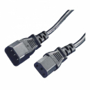 NN PC kabel IEC in/out - przedłużacz do kabla zasilającego