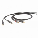 Die Hard DHS535LU18 Kabel audio 2 x RCA M - 2 x mono jack M 1,8m