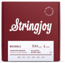 Stringjoy NB0944 NATURALS Phosphor Bronze 9-44 - Struny do gitary akustycznej