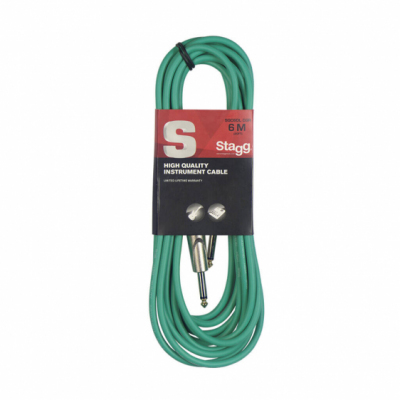 Stagg SGC6DLC GR - kabel instrumentalny 6m