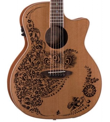 Luna Henna Oasis Cedar - gitara elektroakustyczna-2653
