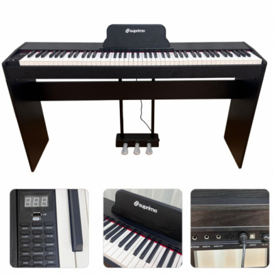 SUPRIMO SDP88 BK - Pianino cyfrowe