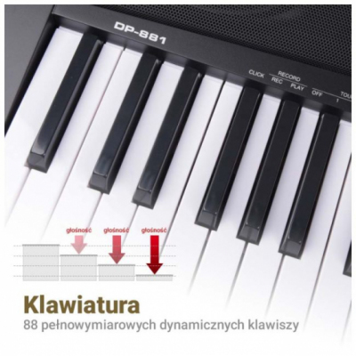 MK WP 881 - pianino cyfrowe ze statywem
