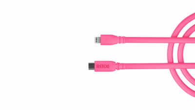 RODE SC19 - Kabel USB-C - Lightning 1.5m różowy