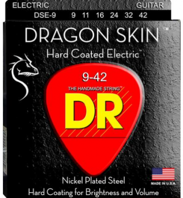 DR DSE 9-42 DRAGON SKIN struny powlekane do gitary elektrycznej