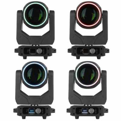 LIGHT4ME FOCUS 200W BEAM RING LED - Głowica ruchoma LED