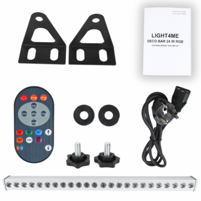 LIGHT4ME DECO BAR 24 RGB IR WH - Listwa LED