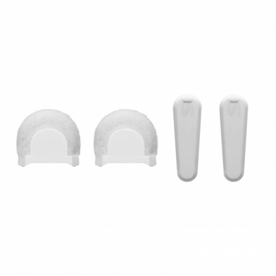 Shure AMV-LAV-WS/W-KIT - Dwie osłony przeciwwiatrowe, dwie osłony na klips, białe