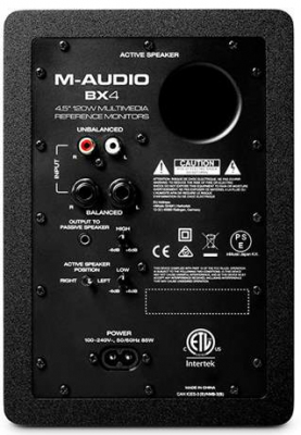 M-AUDIO MA BX4 Pair - Para Aktywnych Monitorów