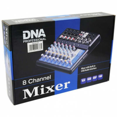 DNA MC08X - mikser analogowy 8 kanałowy