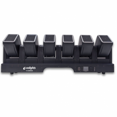 EVOLIGHTS 6 CANNON - Belka oświetleniowa 6x głowica ruchoma LED