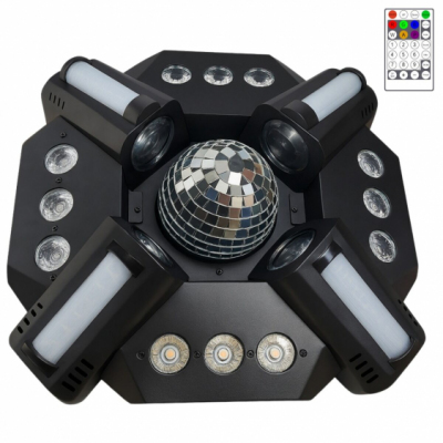 LIGHT4ME MULTIX - Multiefekt świetlny 3w1 LED