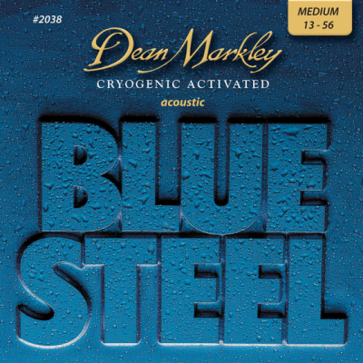 Dean Markley struny do gitary akustycznej BLUE STEEL 13-56