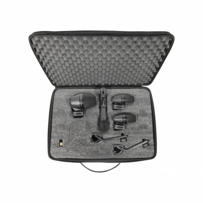 Shure PGA DRUMKIT4 - zestaw mikrofonów do perkusji Shure- PGA52, 57, 56 (x2)