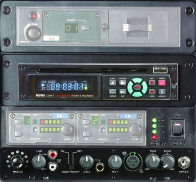 MIPRO MA 708 PAD system do mobilnych prezentacji