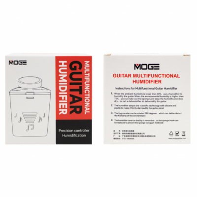 MOGE S1 - Nawilżacz do gitary z higrometrem