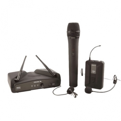 Proel WM202KIT System bezprzew.UHF mikrofon + bodypack