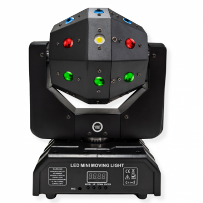 LIGHT4ME ATLAS - Ruchomy multiefekt świetlny LED