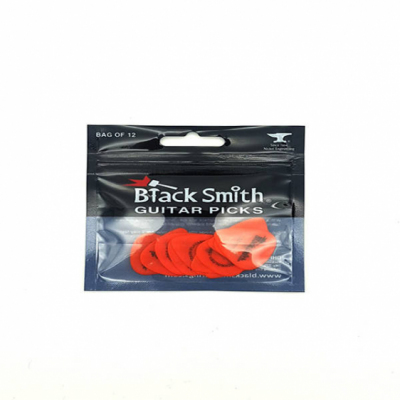 BlackSmith Delrin Standard 0.50mm RED - Kostki do gitary 12 szt.