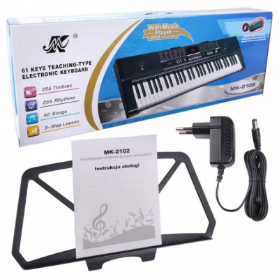 MK 2102 KEYBOARD - keyboard dla dzieci do nauki gry USB MP3