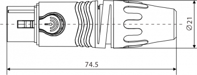 Roxtone XF3NT - Wtyk typu XLR