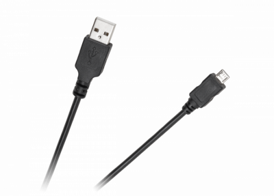 Lechpol KPO3874-1.8 - Kabel USB A - MicroUSB