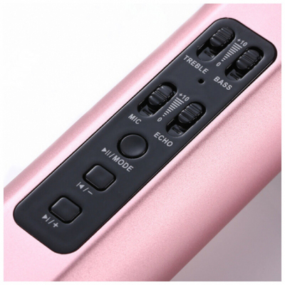 DNA KM6 PINK - mikrofon karaoke Bluetooth