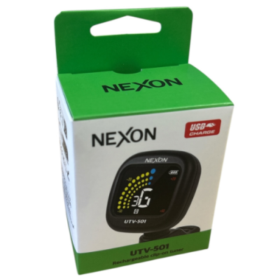 NEXON UTV-501 - Tuner chromatyczny z akumulatorem i USB