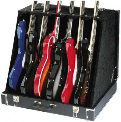 Stagg GDC 6 - futerał (walizka) na 6 gitar elektrycznych-2156