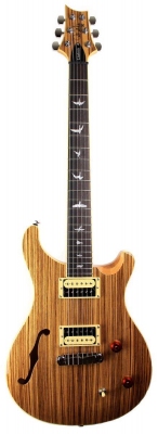 PRS 2017 SE Custom 22 Semi Hollow Zebrawood - gitara elektryczna, edycja limitowana-6358
