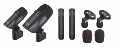 Tascam TM-DRUMS - Zestaw mikrofonów perkusyjnych (TM-50DS, TM50DB, 2xTM-50C)