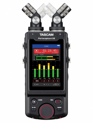 Tascam PORTACAPTURE X8 - Rejestrator i interfejs audio USB z 8 kanałami nagrywania