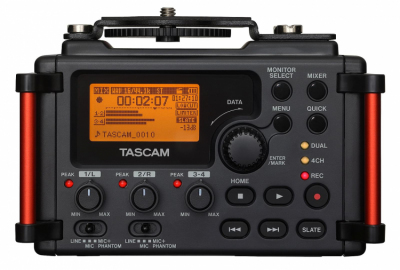 Tascam DR-60D MK2 - rejestrator cyfrowy przeznaczony do aparatów fotograficznych DSLR i kamer