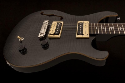 PRS 2017 SE Custom 22 Semi-Hollow Grey Black - gitara elektryczna-5054
