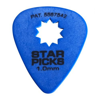 Cleartone kostka do gitary STAR PICKS 1.0 niebieska