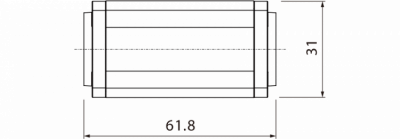 Roxtone RAS4MM - Redukcja wtyku Speakon