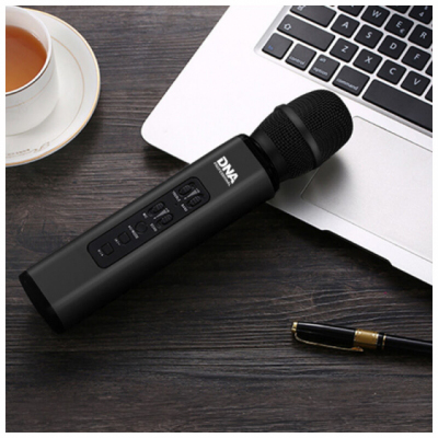 DNA KM6 BLACK - mikrofon karaoke Bluetooth