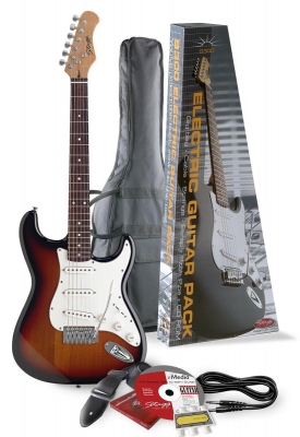 Stagg S 300 SB Pack 2 - gitara elektryczna z wyposażeniem-1540