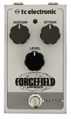 TC Electronic FORCEFIELD COMPRESSOR - efekt gitarowy kompresor/limiter