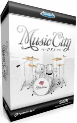 Toontrack Music City USA SDX - wirtualny zestaw perkusyjny