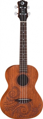 Luna Mahogany Tattoo Tenor - ukulele tenorowe-2751
