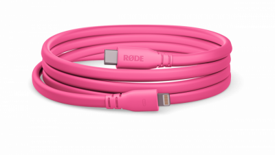 RODE SC19 - Kabel USB-C - Lightning 1.5m różowy