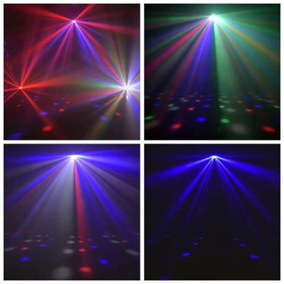 LIGHT4ME DERBY MINI V2 - efekt disco oświetlenie