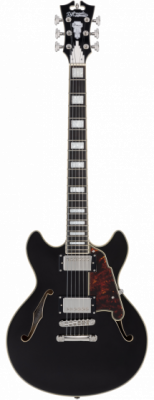 D'Angelico Premier Mini DC Black Flake - gitara elektryczna