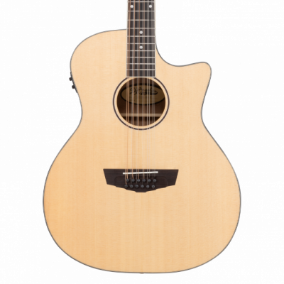 D'angelico Premier Fulton 12 LS Natural - gitara elektroakustyczna 12-strunowa