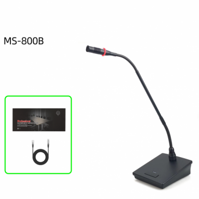 IGO SYSTEM MS-800B - Mikrofon konferencyjny pojemnościowy XLR