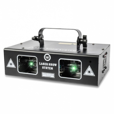 LIGHT4ME LASER RGB GEOMETRIC 2x350mW - projektor laserowy