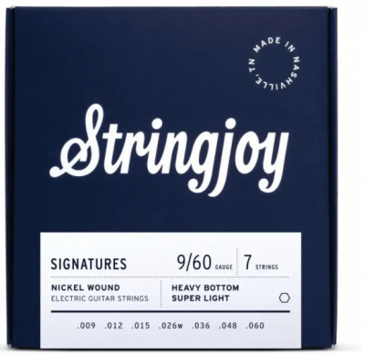 Stringjoy HVY97 SIGNATURES 9-60 7-str - Struny do gitary elektrycznej
